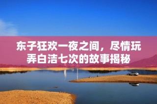 东子狂欢一夜之间，尽情玩弄白洁七次的故事揭秘