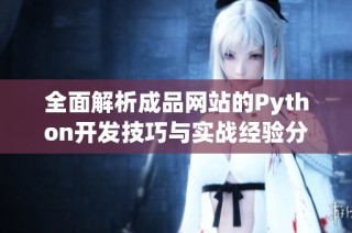 全面解析成品网站的Python开发技巧与实战经验分享