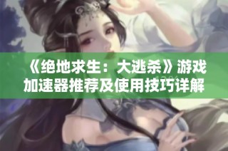 《绝地求生：大逃杀》游戏加速器推荐及使用技巧详解