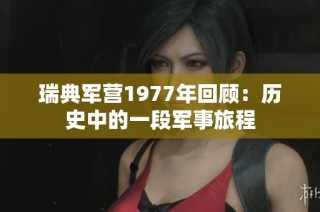 瑞典军营1977年回顾：历史中的一段军事旅程