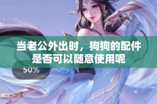 当老公外出时，狗狗的配件是否可以随意使用呢