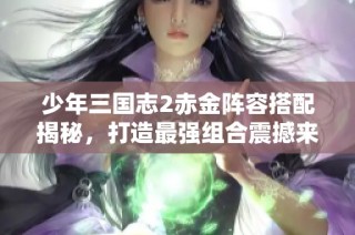 少年三国志2赤金阵容搭配揭秘，打造最强组合震撼来袭！