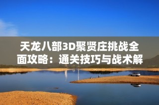 天龙八部3D聚贤庄挑战全面攻略：通关技巧与战术解析分享