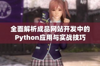 全面解析成品网站开发中的Python应用与实战技巧