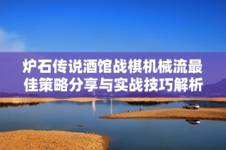炉石传说酒馆战棋机械流最佳策略分享与实战技巧解析