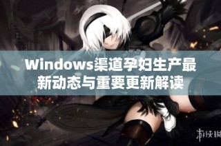 Windows渠道孕妇生产最新动态与重要更新解读