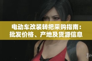 电动车改装转把采购指南：批发价格、产地及货源信息解析