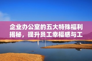 企业办公室的五大特殊福利揭秘，提升员工幸福感与工作效率