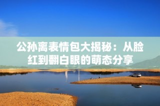 公孙离表情包大揭秘：从脸红到翻白眼的萌态分享
