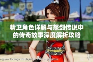 精卫角色详解与怒剑传说中的传奇故事深度解析攻略