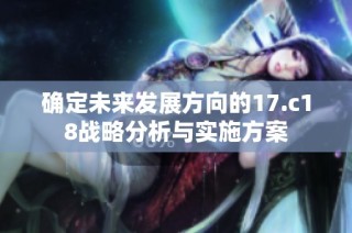 确定未来发展方向的17.c18战略分析与实施方案