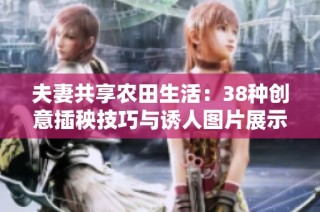 夫妻共享农田生活：38种创意插秧技巧与诱人图片展示