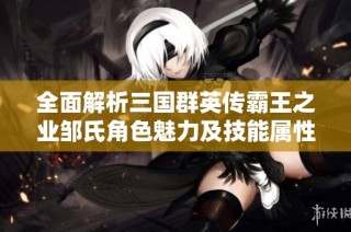 全面解析三国群英传霸王之业邹氏角色魅力及技能属性详细攻略