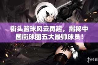 街头篮球风云再起，揭秘中国街球圈五大最帅球员！