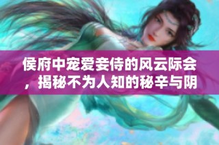 侯府中宠爱妾侍的风云际会，揭秘不为人知的秘辛与阴谋