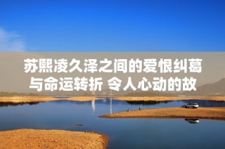 苏熙凌久泽之间的爱恨纠葛与命运转折 令人心动的故事探秘