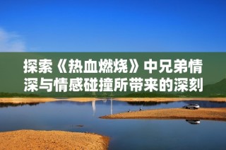 探索《热血燃烧》中兄弟情深与情感碰撞所带来的深刻魅力与感动
