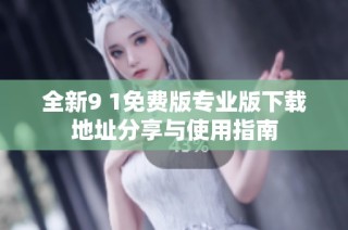 全新9 1免费版专业版下载地址分享与使用指南