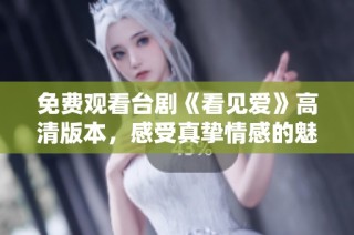 免费观看台剧《看见爱》高清版本，感受真挚情感的魅力