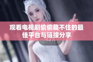 观看电视剧偷偷藏不住的最佳平台与链接分享