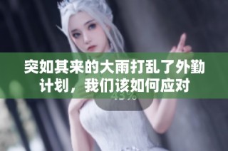 突如其来的大雨打乱了外勤计划，我们该如何应对