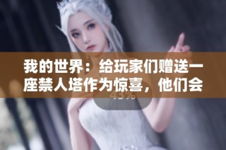 我的世界：给玩家们赠送一座禁人塔作为惊喜，他们会对此感到开心吗