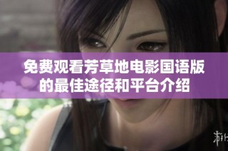 免费观看芳草地电影国语版的最佳途径和平台介绍