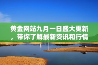 黄金网站九月一日盛大更新，带你了解最新资讯和行情动态