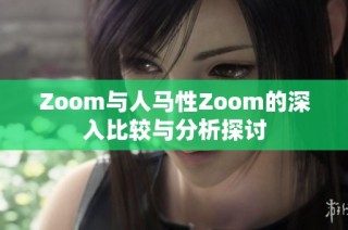 Zoom与人马性Zoom的深入比较与分析探讨