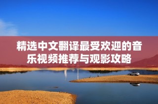精选中文翻译最受欢迎的音乐视频推荐与观影攻略
