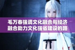 毛万春强调文化融合与经济融合助力文化强省建设的路径与策略探讨