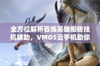 全方位解析百炼英雄搬砖挂机辅助，VMOS云手机助你轻松提升游戏体验