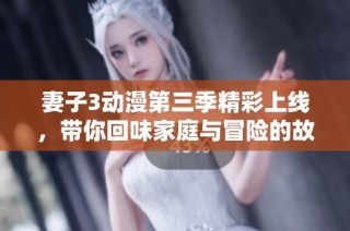 妻子3动漫第三季精彩上线，带你回味家庭与冒险的故事