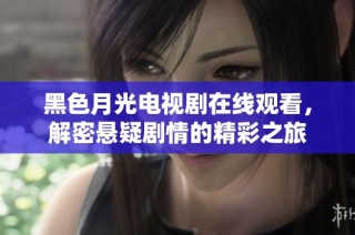 黑色月光电视剧在线观看，解密悬疑剧情的精彩之旅