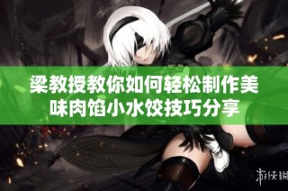 梁教授教你如何轻松制作美味肉馅小水饺技巧分享