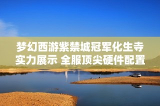 梦幻西游紫禁城冠军化生寺实力展示 全服顶尖硬件配置引领潮流超越涛的表现