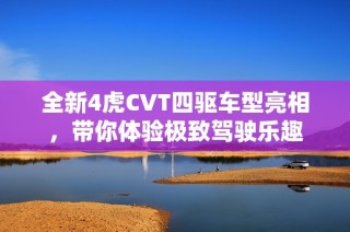 全新4虎CVT四驱车型亮相，带你体验极致驾驶乐趣