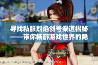 寻找私服烈焰创号渠道揭秘——带你畅游游戏世界的隐藏入口与玩法技巧