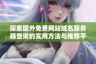 探索国外免费网站域名服务器查询的实用方法与推荐平台