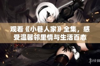 观看《小巷人家》全集，感受温馨邻里情与生活百态