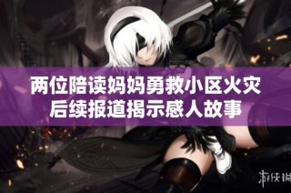 两位陪读妈妈勇救小区火灾后续报道揭示感人故事
