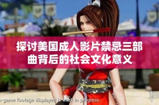 探讨美国成人影片禁忌三部曲背后的社会文化意义