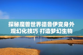 探秘魔兽世界德鲁伊变身外观幻化技巧 打造梦幻生物的完美造型