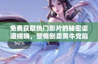 免费获取热门影片的秘密渠道揭晓，警惕倒卖黄牛党陷阱