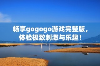 畅享gogogo游戏完整版，体验极致刺激与乐趣！