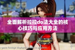 全面解析拉拉do法大全的核心技巧与应用方法