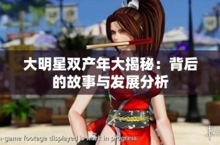 大明星双产年大揭秘：背后的故事与发展分析