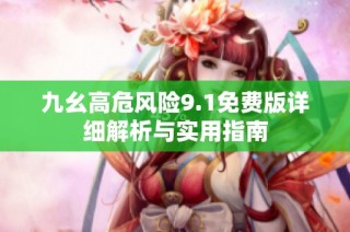 九幺高危风险9.1免费版详细解析与实用指南