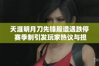 天涯明月刀先锋服遭遇跌停 赛季制引发玩家热议与担忧