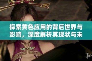 探索黄色应用的背后世界与影响，深度解析其现状与未来趋势
